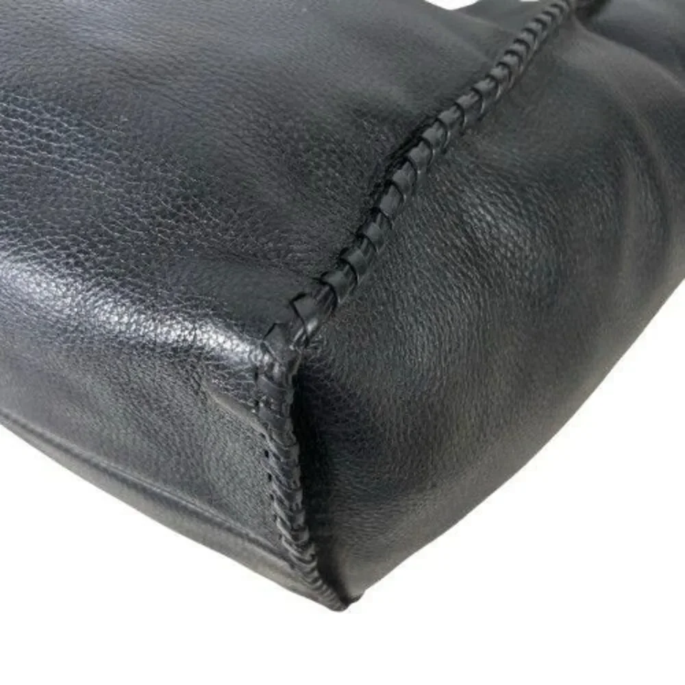 Michael Kors Whipped Chelsea Black Leather Tote Hobo Shoulder Bag Purse MRP$528